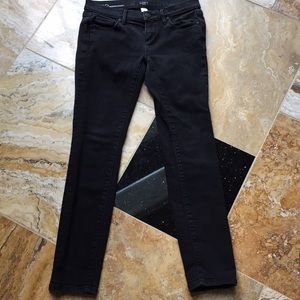 Ann Taylor LOFT medium rise petite skinny jeans